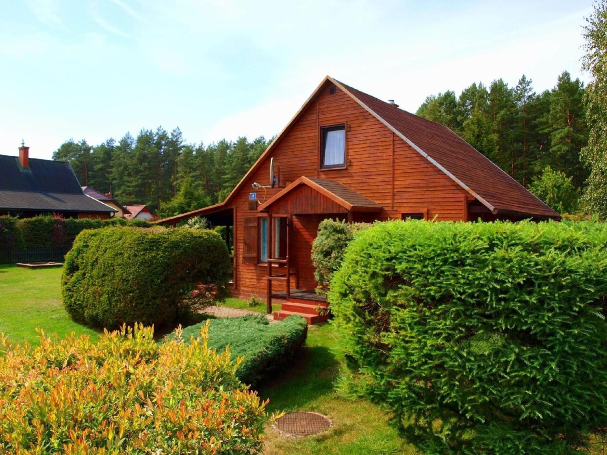 Holzhuette Mit Weitlaeufigem Garten Am Wald Villa Kopalino Exterior foto